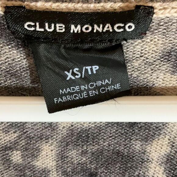 Club Monaco Mob Wife Wool Cashmere Dress, XS - Picture 14 of 16
